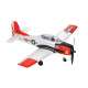 Prime RC Mini T28 Trojan RC Plane RTF Mode 2, Red PMQTOP129B02
