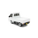 Kyosho 66607A First Mini-Z Subaru Sambar in white featuring detailed micro-scale body and smooth RWD driving
