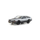 Kyosho Toyota Sprinter Trueno AE86 First Mini-Z in White/Black with accurate proportions and iconic Initial D-era styling