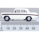 Austin Cambridge Snowberry White/Embassy Maroon Oxford Diecast 76ACF007 Limited Edition Model