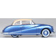 Austin Atlantic Coupe Blue/Ivory Oxford Diecast 76ATL006 Scale Collectible