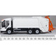 Dennis Eagle Olympus Refuse Truck White Oxford Diecast 76DE003 Limited Edition Model
