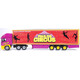 Paulos Circus ERF EC Box Trailer Oxford Diecast 76EC005 Display Model
