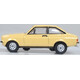 Oxford Diecast 76ESC005 Ford Escort Mk2 Sahara Beige Miniature Replica