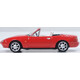 Oxford Diecast 76MAZ001 Mazda MX5 Mk1 (Open) Classic Red Miniature Replica
