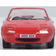 Oxford Diecast 76MAZ001 Mazda MX5 Mk1 (Open) Classic Red Diecast Model