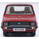 Oxford Austin Mini Metro Emberglow (Princess Diana) 76MET001 Front