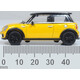 New Mini Yellow Oxford Diecast 76NMN008 Limited Edition Model