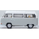 Oxford Diecast 76VW032 VW Bay Window Camper Silver Grey/White Miniature Replica