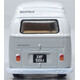 VW Bay Window Camper Silver Grey/White Oxford Diecast 76VW032 Scale Collectible