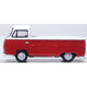 VW Bay Window Pick Up Poppy Red/White Oxford Diecast 76VW033 Display Model