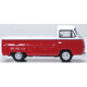 Oxford Diecast 76VW033 VW Bay Window Pick Up Poppy Red/White Miniature Replica