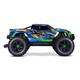 Traxxas X-Maxx 8S 4WD Brushless Monster Truck With Belted Tires Green Edition 77096-4 Side