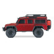 Traxxas TRX-4 Defender Red Edition – 1/10 scale crawler with portal axles and clipless body