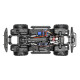 Traxxas TRX-4 Silver – Rock crawler with high/low transmission and scale Land Rover styling