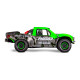 Traxxas Unlimited Desert Racer 1/7 scale Green Edition 4X4 model with realistic suspension and chassis detailing