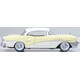Oxford Diecast 87BC55008 1955 Buick Century Condor Yellow/Dover White Miniature Replica