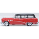 1954 Buick Century Estate Wagon Matador Red/Carlsbad Black Oxford Diecast 87BCE54004 Display Model