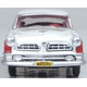 Oxford Diecast 87CNY55001 1955 Chrysler New Yorker Deluxe Coupe St. Regis Tango Red/Platinum Diecast Model