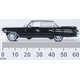 Cadillac Sedan De Ville 1961 Ebony Oxford Diecast 87CSD61004 Limited Edition Model