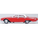 1960 Ford Fairlane 500 Town Sedan Monte Carlo Red/Corinthian White Oxford Diecast 87FF60001 Display Model