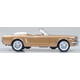 Oxford Diecast 87MU65007 1965 Ford Mustang Convertible Prairie Bronze Miniature Replica