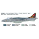 Italeri AV-8B Harrier II 1/72 90193 showcasing detailed airframe features, vectored-thrust aircraft styling and authentic military presentation
