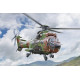 Italeri 1/72 AS332 Super Puma 91096 featuring detailed helicopter components, realistic rotor system and crisp moulding