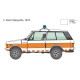Italeri 93661 Range Rover Police featuring detailed light bar components, accurate vehicle proportions and premium scale realism