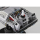 Aoshima 1/24 Time Machine – Back to the Future Part II kit with hoverboard accessory and display stand