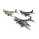 Airfix 1/72 scale Mosquito B.XVI/B.35/TT.35 kit (A04070) with detailed engines, landing gear and classic multi‑role features