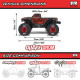 Arrma mini monster truck – ready-to-run with clipless shell