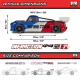 Arrma Infraction 223S DSC 1/8 RTR brushless 4X4 street basher (Black/Red) featuring powerful electronics and signature Arrma street‑truck design
