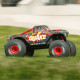 Arrma 1/8 Quake 4S Black Red ARA4437T1 featuring aggressive monster truck styling and powerful 4WD performance