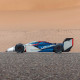 Arrma LIMITLESS 120 – 1/7 scale white/blue RC car with 8S brushless system and aerodynamic body