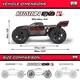 Arrma ARA8708V6T1 1/8 Kraton 6S EXB 4X4 RTR Brushless Speed Truck - Black: