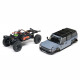 Axial SCX30 Ford Bronco 1/30 4X4 RTR Grey – scale realism with forward weight bias for climbing stability