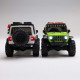 Axial Jeep Wrangler JLU SCX30 1/30 scale White RTR brushed crawler with display‑ready finish and off‑road capability