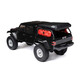 AXI00005V2T5 SCX24 Jeep Gladiator Black Rear Quarter