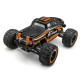 BlackZon 540099 Slyder MT 1/16 scale monster truck with durable 4WD drivetrain and bold orange body design