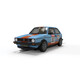 Scalextric Volkswagen Golf - Gulf Edition C4609 Front-Left