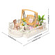 Robotime DWP08 – Finished Terrace Add-On with Sunlit Lounge and Decorative Details