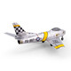 E-flite UMX F-86 Sabre 30mm EDF Jet BNF Basic EFLU7050 Rear-Side