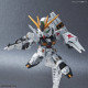 Bandai G5060928 SD Gundam EX-Standard Nu Gundam showcasing compact proportions, weapon parts and expressive detailing