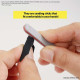 Bandai Spirits 5062004 sanding stick set featuring fine, medium and coarse grits for accurate trimming