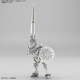Bandai 5068594 Gyan Hakuji-Packs HG kit showcasing clean armour lines, expressive proportions and dynamic posing capability
