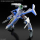 Bandai HG 1/100 VF-31J Siegfried model kit with interchangeable hand parts and weapon accessories