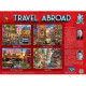 Travel Abroad jigsaw – David Maclean artwork of Paris street life and architecture