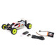 Losi 1/24 Micro-B 2S 2WD RTR Race Buggy - White High-Speed RC Buggy