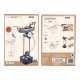 ROKR MCD02 – DIY Puzzle of Fisherman Battling Waves with Swinging Boat and Hidden StorageOcean Fisher Pendulum Puzzle – Humorous Desk Toy with Gravity Motion and Nautical Details